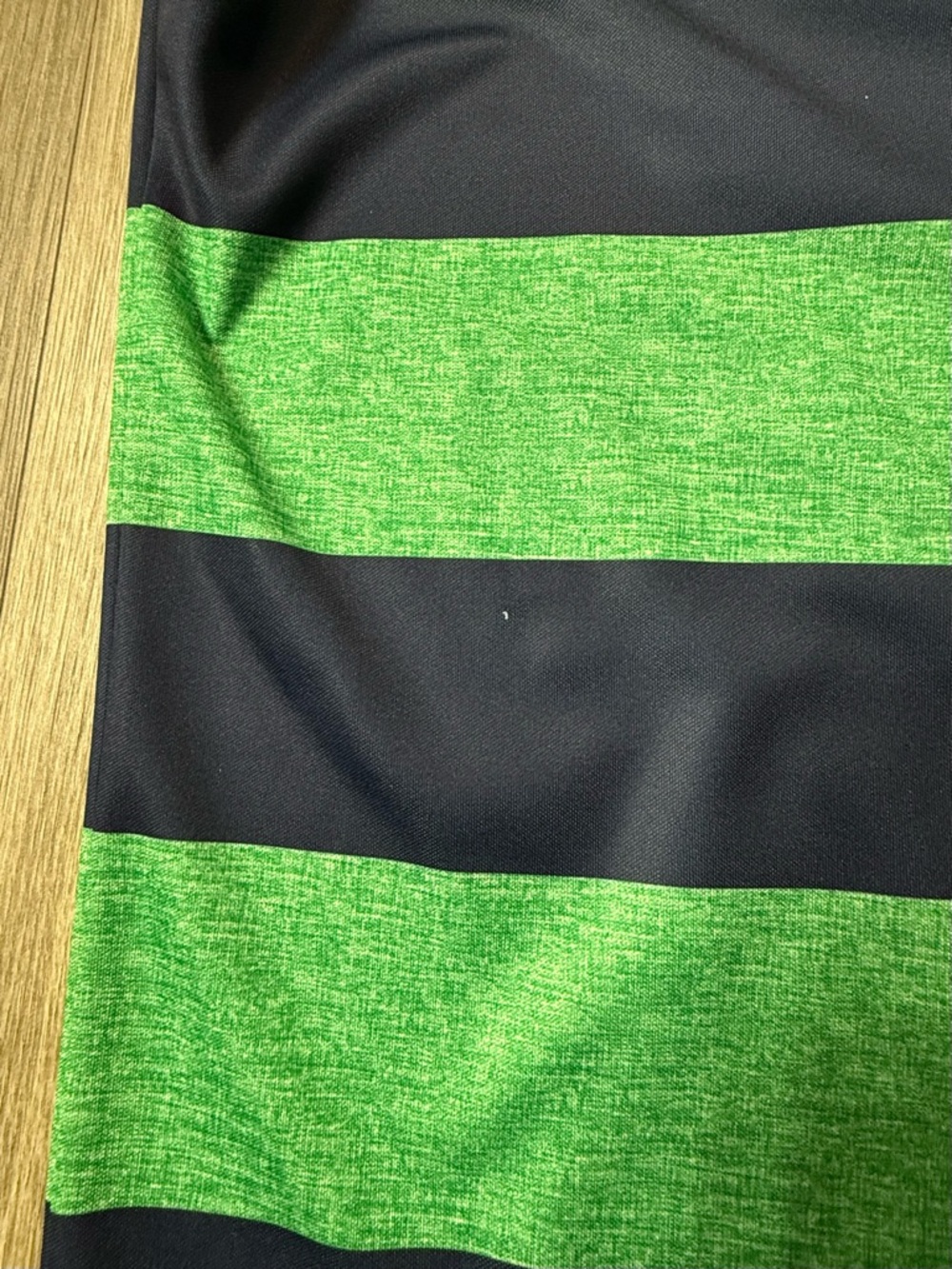 Nike Golf Green Polo & Navy/Green Stripe Polo Set Short Sleeve XL Dri Fit - Picture 9 of 11